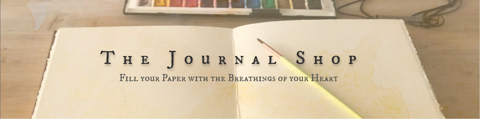 Journal Shop Home Page Main Image