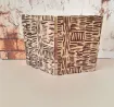 Picture of Hardcover Watercolor Journal Sketchbook with Fabriano Cotton Hot Press Paper and Lokta Cover